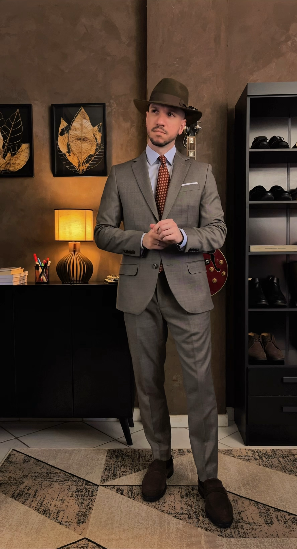 Third stylish man